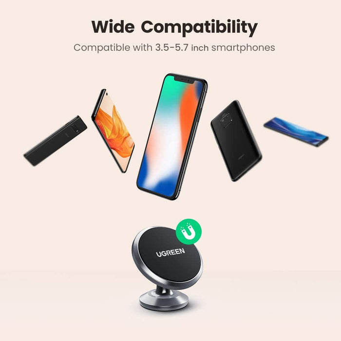 Magnetic Mobile Phone Car Rotatable Dashboard Mobile Phone Holder Stickiness... UGREEN-brands-world.ca