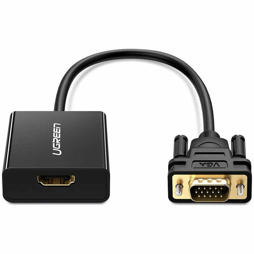 active HDMI to VGA adapter with 3.5mm audio jack female VGA... UGREEN-brands-world.ca