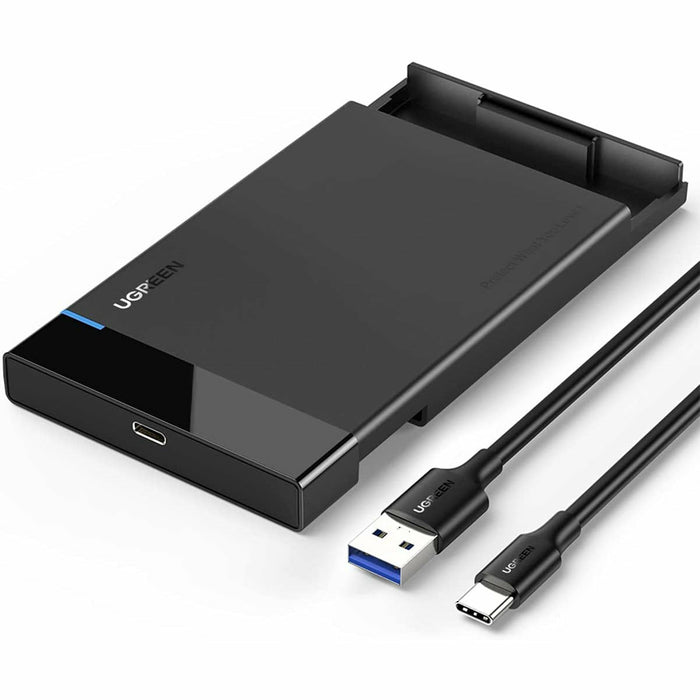 USB C Hard Drive Enclosure 3.1 Gen 2 Type C to SATA SSD Hard Drive Black UGREEN-brands-world.ca
