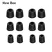 [6 Pairs] Earphone Tips New Bee 12pcs Premium Replacement Earbud Tips Blocking Out Ambient Noise-Headphone Accessories-SAMA-brands-world.ca