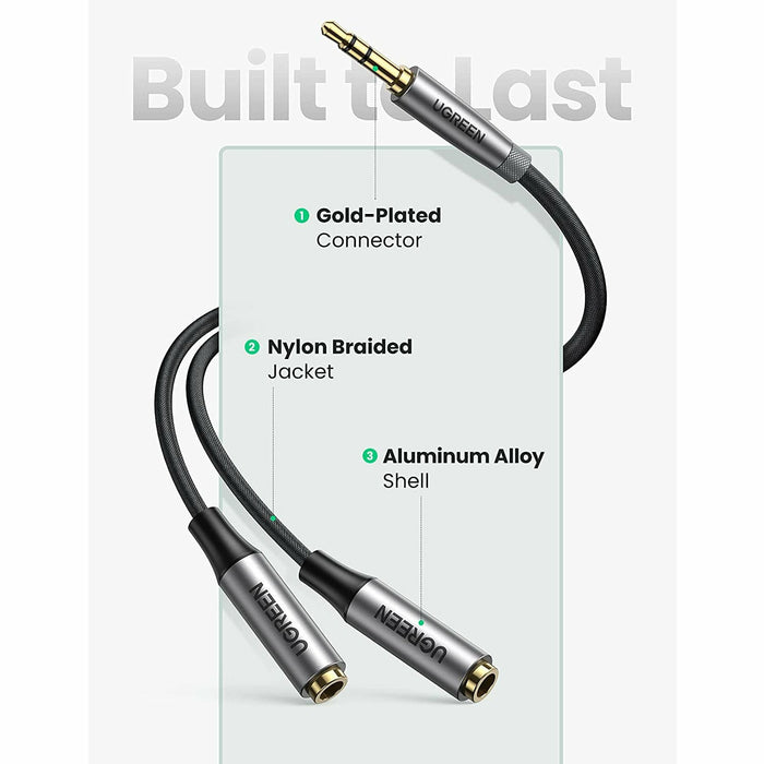 3.5mm male to female audio cable UGREEN-brands-world.ca