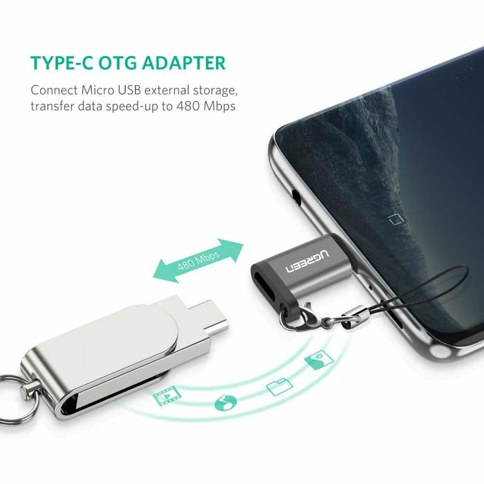 USB C to Micro Adapter OTG Type C Male and Female... UGREEN-brands-world.ca