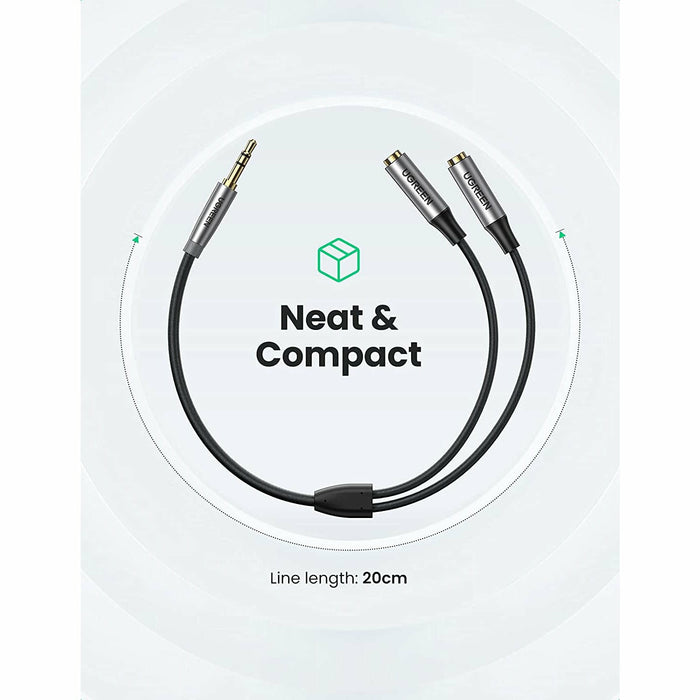 3.5mm male to female audio cable UGREEN-brands-world.ca