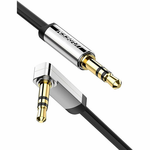 audio cable 3.5 mm auxiliary stereo male to 1.5 feet, black UGREEN-brands-world.ca
