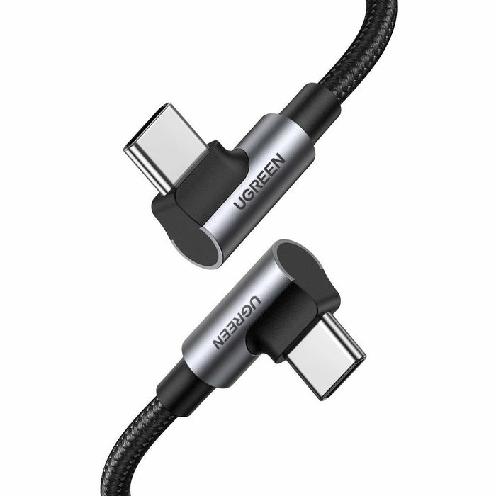 USB C to C cable 100W, 90 degree right angle 2.0 fast... UGREEN-brands-world.ca