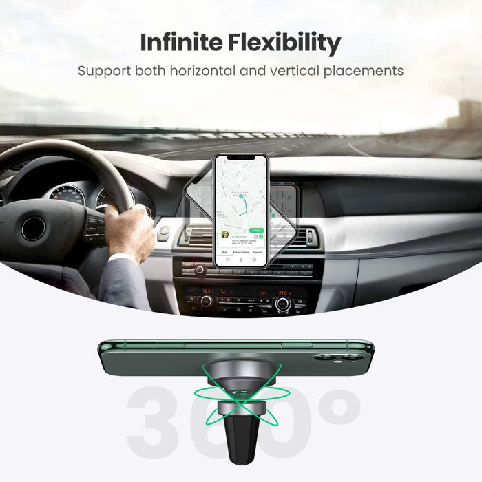 magnetic car vent mobile phone holder universal 360 degree rotation... UGREEN-brands-world.ca