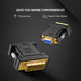 DVI 24+5 VGA adapter I male to HD15 female adapter...... UGREEN-brands-world.ca