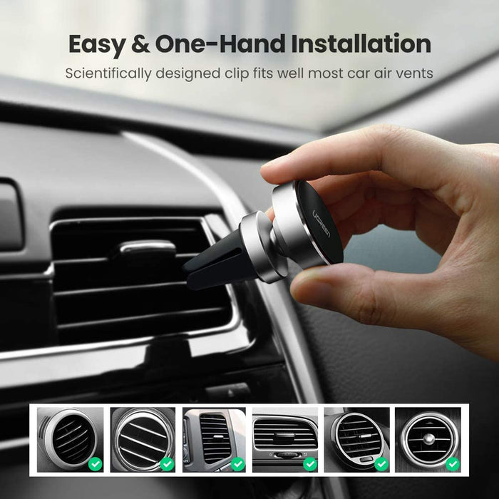 magnetic car vent mobile phone holder universal 360 degree rotation... UGREEN-brands-world.ca