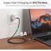USB C to C cable 2Pack, 100W fast charge Type C power supply UGREEN-brands-world.ca