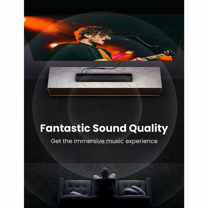 3.5 mm to 2 RCA male Aux audio cable stereo jack 3 feet UGREEN-brands-world.ca