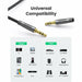 3.5mm audio cable braided male end to stereo auxiliary Aux jack line... UGREEN-brands-world.ca