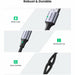 USB Type-C cable nylon braided 2.0 to C fast charger 3 feet UGREEN-brands-world.ca