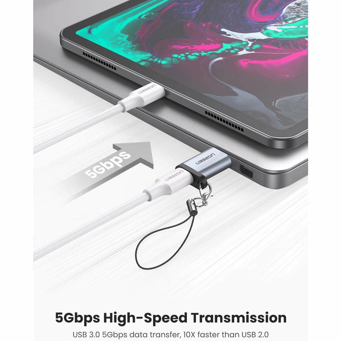 USB C Adapter 3.0 A male to C-type female converter connector... UGREEN-brands-world.ca
