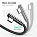 USB C cable 90 degree right angle, type A to C fast charging 1.5 feet UGREEN-brands-world.ca