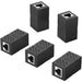 RJ45 Coupler 5 pieces in-line Cat7 Cat6 Cat5e Ethernet Black UGREEN-brands-world.ca