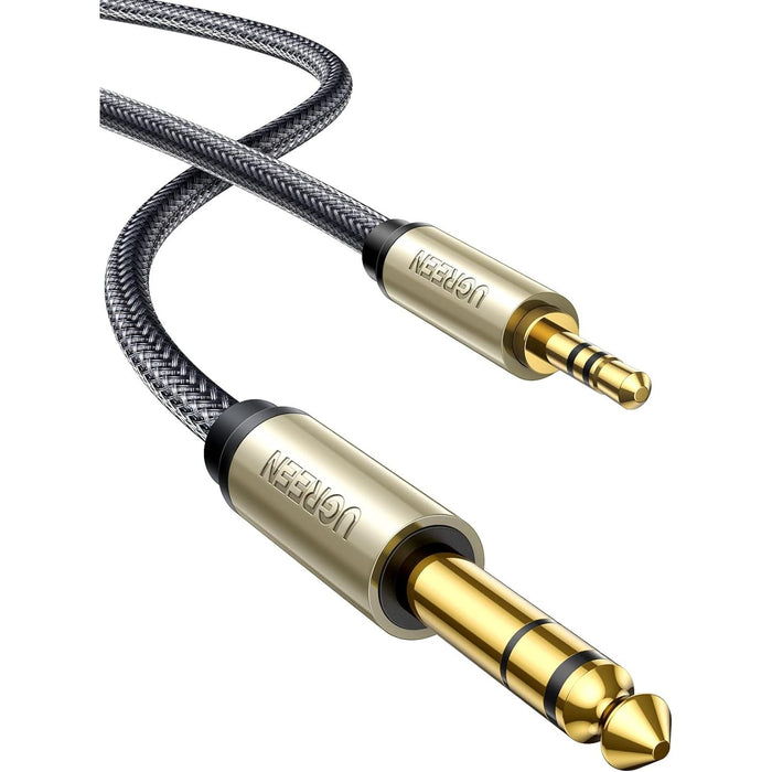 UGREEN 1/8 Inch to 1/4 Cable 3.5mm Male 6.35mm TRS Audio 10ft