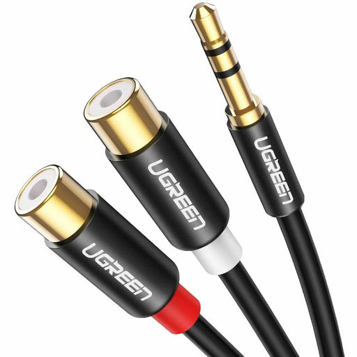 2 RCA to 3.5 mm cable, male 2RCA female jack stereo audio... UGREEN-brands-world.ca
