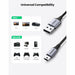 Mini USB Cable 2.0 Charger A to B Type Male Nylon Braid 3 ft UGREEN-brands-world.ca