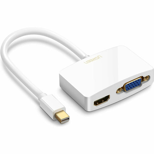 Mini DisplayPort to HDMI VGA adapter 4K Thunderbolt 2 white UGREEN-brands-world.ca