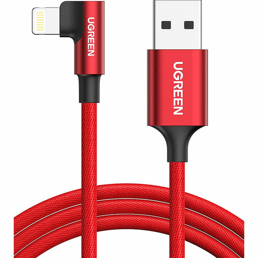 lightning cable braided 90 degree right angle MFi certified lightning... UGREEN-brands-world.ca