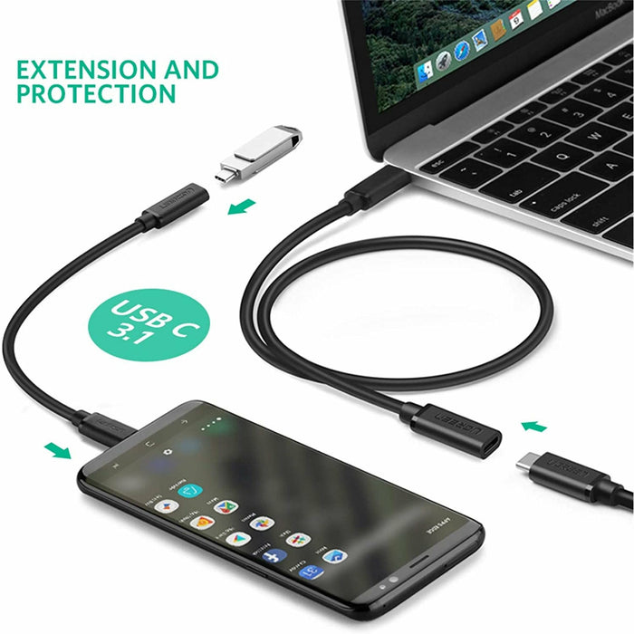 USB C extension cable 3.1 Type C cable male to female... UGREEN-brands-world.ca