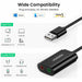 USB Audio Adapter External Stereo Sound Cartoon with Stereo... UGREEN-brands-world.ca