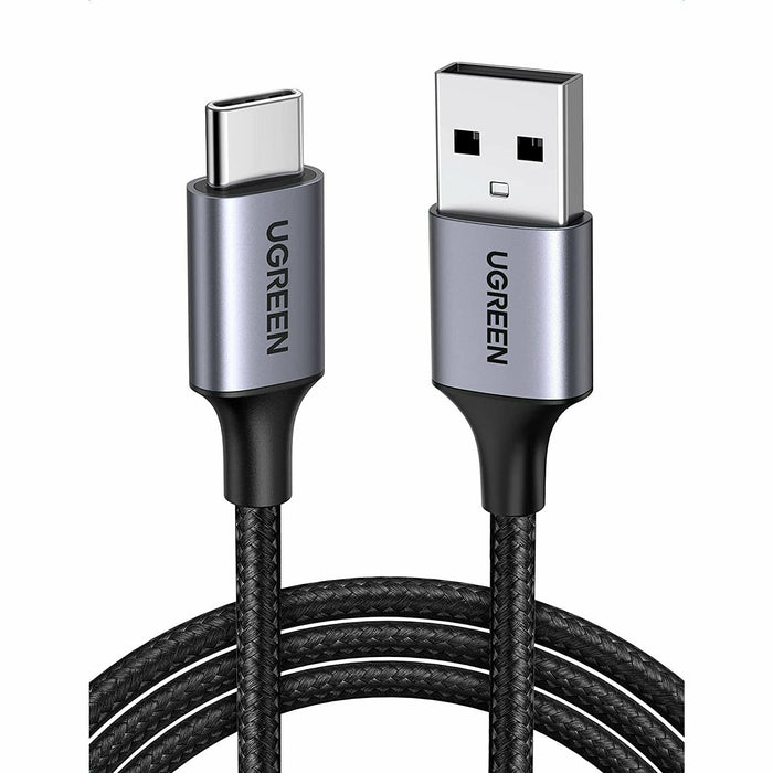 USB Type-C cable nylon braided 2.0 to C fast charger 3 feet UGREEN-brands-world.ca