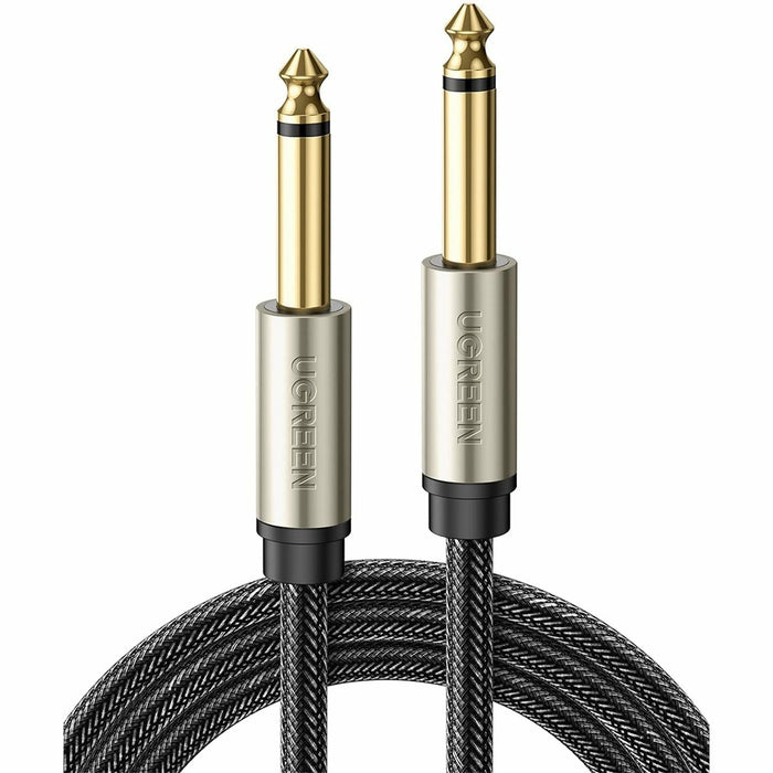 guitar cable 6.35 mm mono jack 1/4 inch TS unbalanced patch speaker 3 feet UGREEN-brands-world.ca