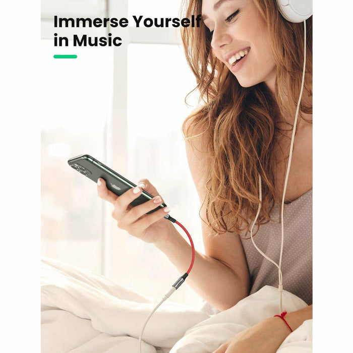 Suitable for iPhone MFi certified lightning to 3.5mm headset adapter... UGREEN-brands-world.ca