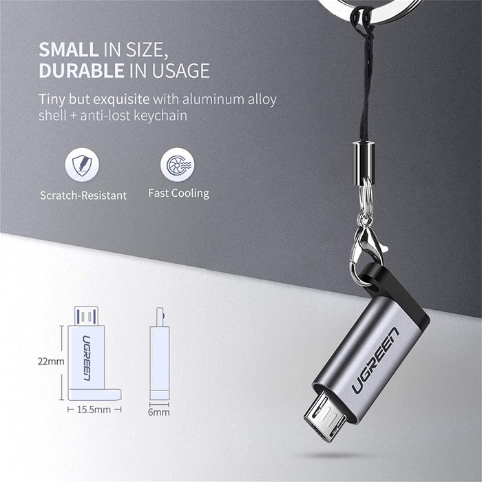 USB C to Micro Adapter C Type Female B Male Charger... UGREEN-brands-world.ca