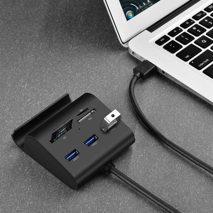 SD card reader with 3-foot cable USB 3.0 hub 3-port hub... UGREEN-brands-world.ca