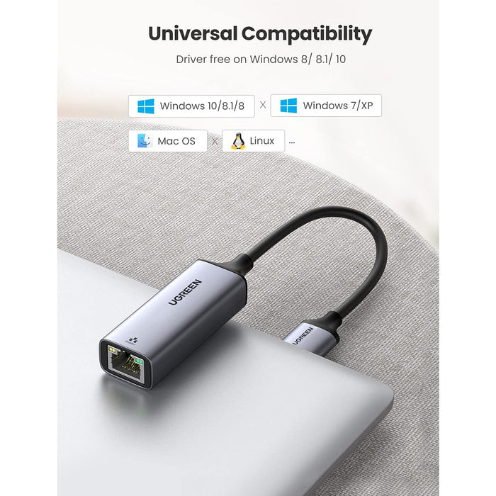 USB Ethernet Adapter 3.0 to RJ45 Gigabit LAN Network... UGREEN-brands-world.ca