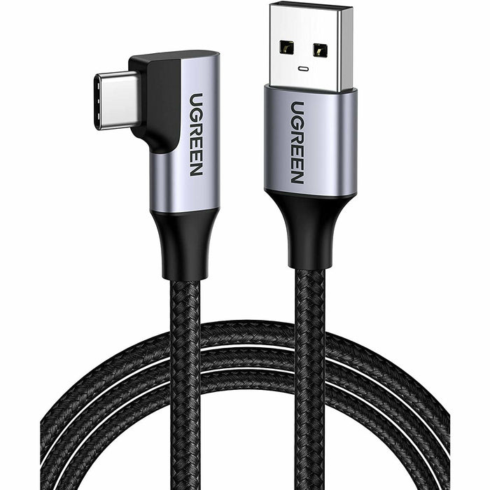 USB C cable 90 degree 3.0 to C fast charging right... UGREEN-brands-world.ca