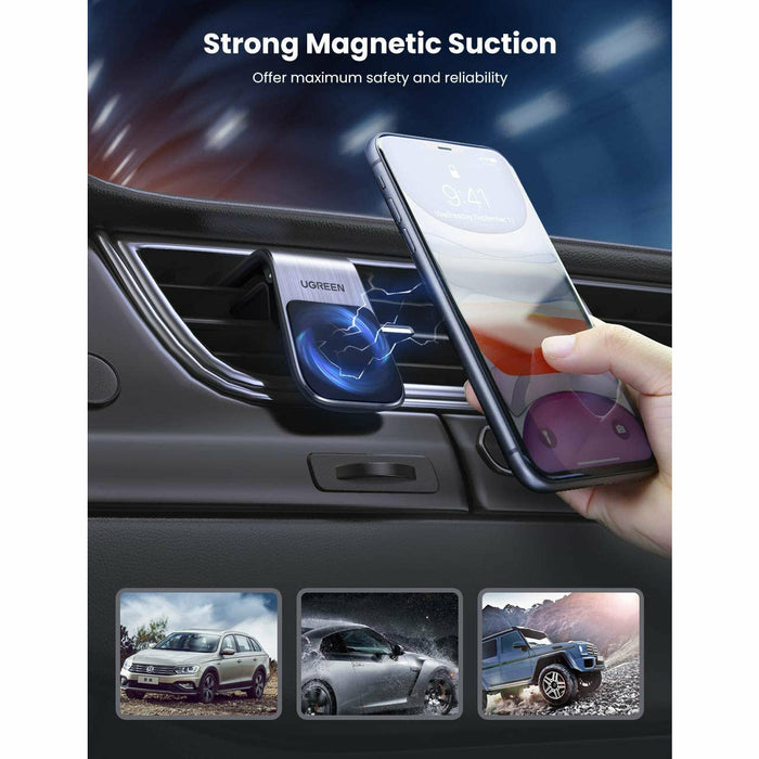 Magnetic Mobile Phone Car Ventilation Hole Bracket Universal... UGREEN-brands-world.ca
