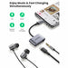 USB C to 3.5 mm headphone adapter with C PD 3.0 charging port,... UGREEN-brands-world.ca