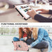 SAMA iPad 6th 5th Generation Case, Air 2 Glitter Rose Gold-brands-world.ca