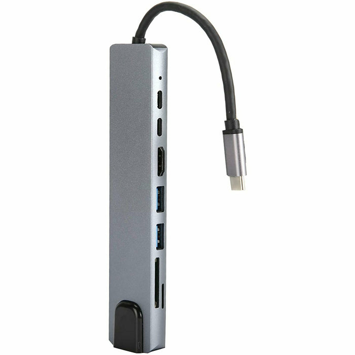 8 in 1 USB-C Hub Adapter Type-C Kabel naar 4K 60hz Converter Ethernet USB 3.0 USB C HUB Dock 1 in 8