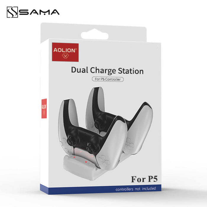 PS5 Dual Channel USB Type C, Charging Dock Station with LED indicator