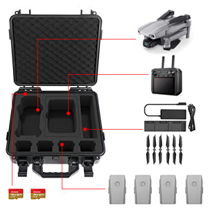 Carrying Case for DJI Mavic Air 2 - Customized and Secure