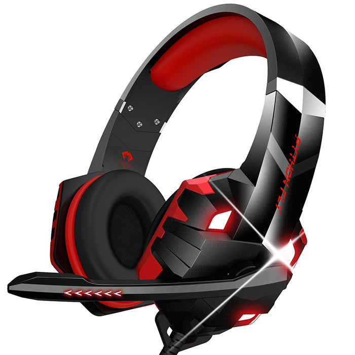 Gaming Headset G9000Max Red with Noise Isolating 120° Adjustable Omnidirectional Mic 40mm Driver