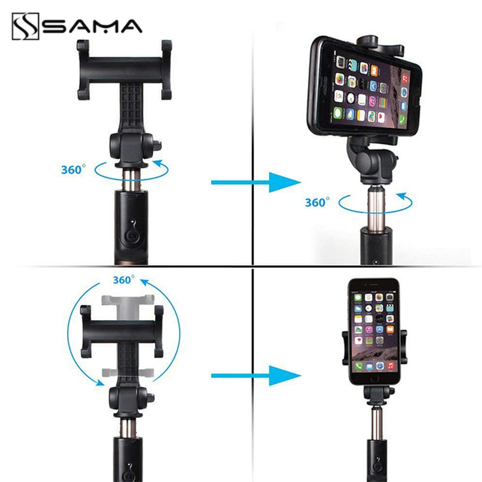 SAMA 3-in-1 Wireless Selfie Stick Tripod