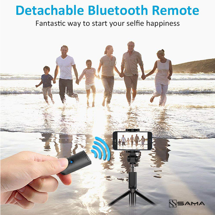 SAMA 3-in-1 Wireless Selfie Stick Tripod