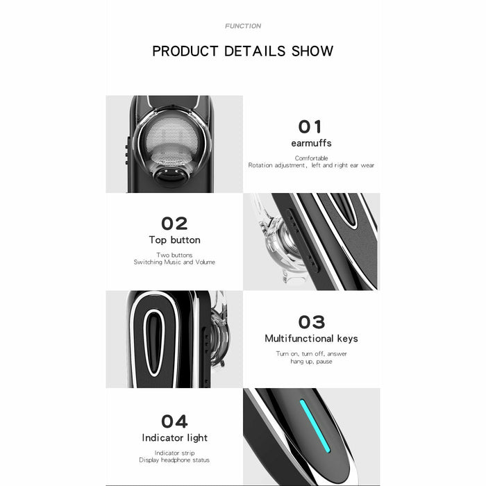 SAMA Business Single Earphone 36Hrs  for Driver Trucker