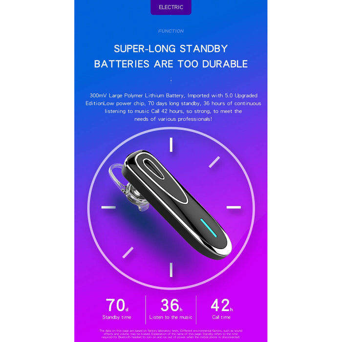 SAMA Business Single Earphone 36Hrs  for Driver Trucker