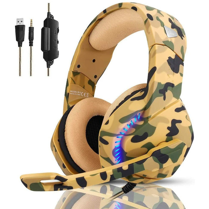 [5 Pcs ] G9000 Pro Professional Noise Cancelling Gaming Headset for for PS4, PC, Xbox One Controller