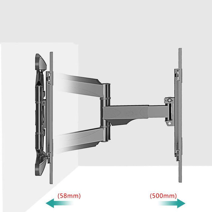 Full Motion TV Wall Mount for 40-75 Inch LED LCD TV/Monitor
