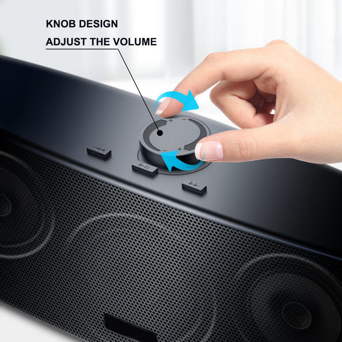 Heavy Bass Wireless Portable Speaker Support BT/AUX/TF/ USB Flash/Hands-Free Call