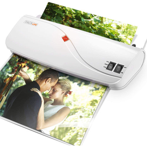 Thermal Laminator Hot & Cold Laminating Machine with 10 Laminator Pouches, Two Heat Settings