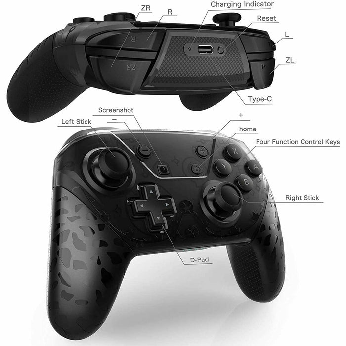 Wireless Pro Controller Gamepad Support Vibration Functions