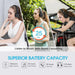 Active Noise Cancelling Bluetooth Headphone 70H Playtime with Microphone Siri Voice Control-Noise Cancelling Headphones-SAMA-brands-world.ca